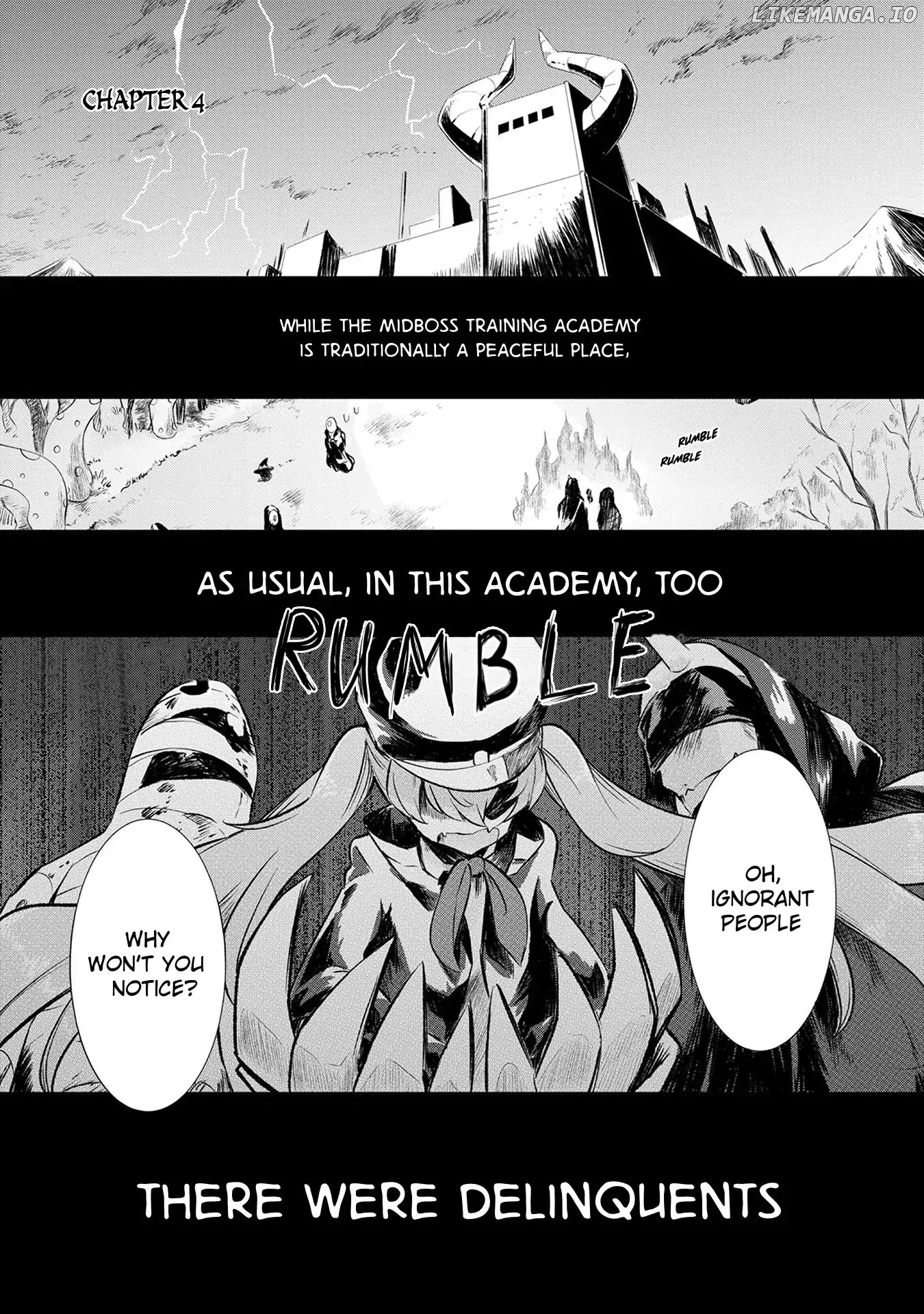 Maohritsu Chu-Boss Yousei Academia chapter 4 - page 2