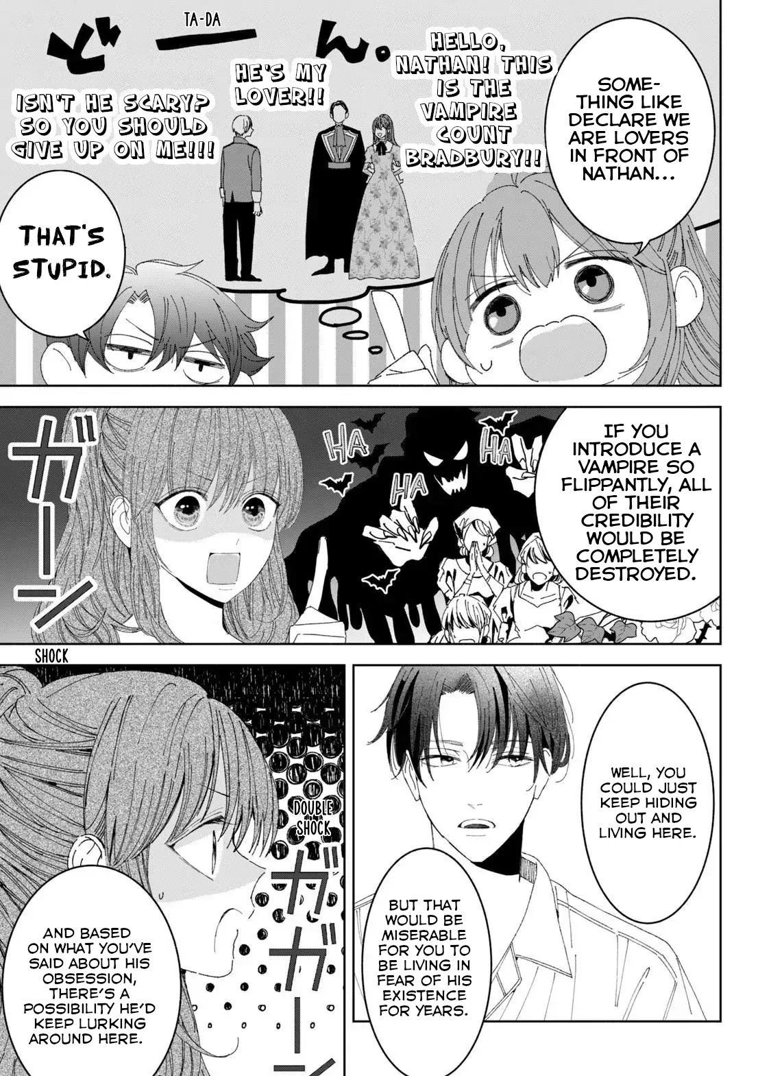 Moto Konyakusha kara Nigeru tame Kyūketsu Hakushaku ni Koibito no Furi wo Onegai Shitara, Naze ka Dekiai Mōdo ni Narimashita Chapter 2 - page 14