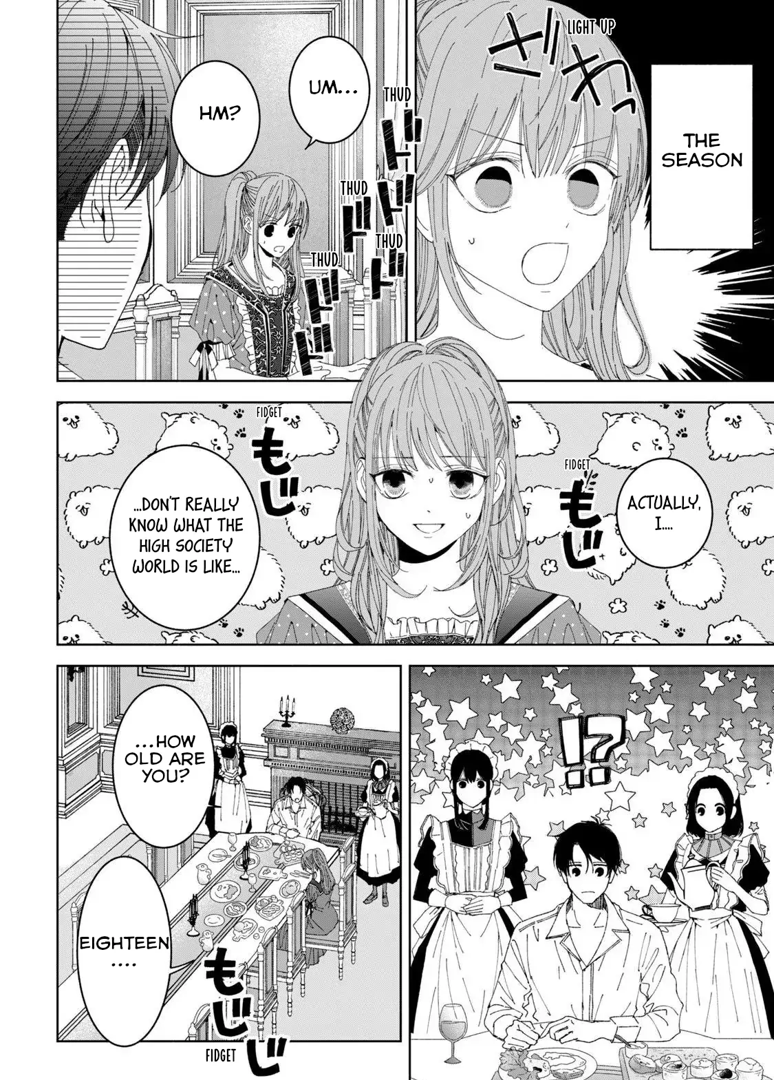 Moto Konyakusha kara Nigeru tame Kyūketsu Hakushaku ni Koibito no Furi wo Onegai Shitara, Naze ka Dekiai Mōdo ni Narimashita Chapter 2 - page 17