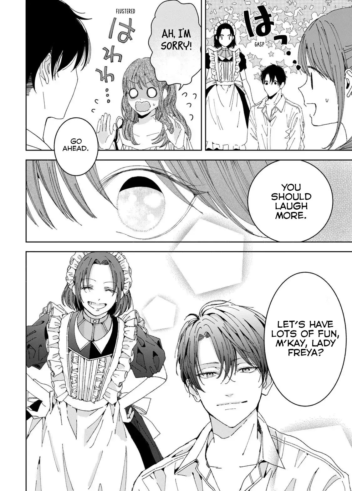 Moto Konyakusha kara Nigeru tame Kyūketsu Hakushaku ni Koibito no Furi wo Onegai Shitara, Naze ka Dekiai Mōdo ni Narimashita Chapter 2 - page 35