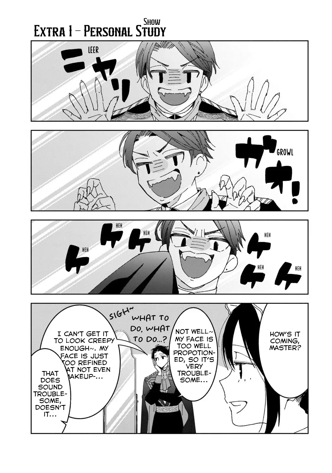 Moto Konyakusha kara Nigeru tame Kyūketsu Hakushaku ni Koibito no Furi wo Onegai Shitara, Naze ka Dekiai Mōdo ni Narimashita Chapter 2.5 - page 1