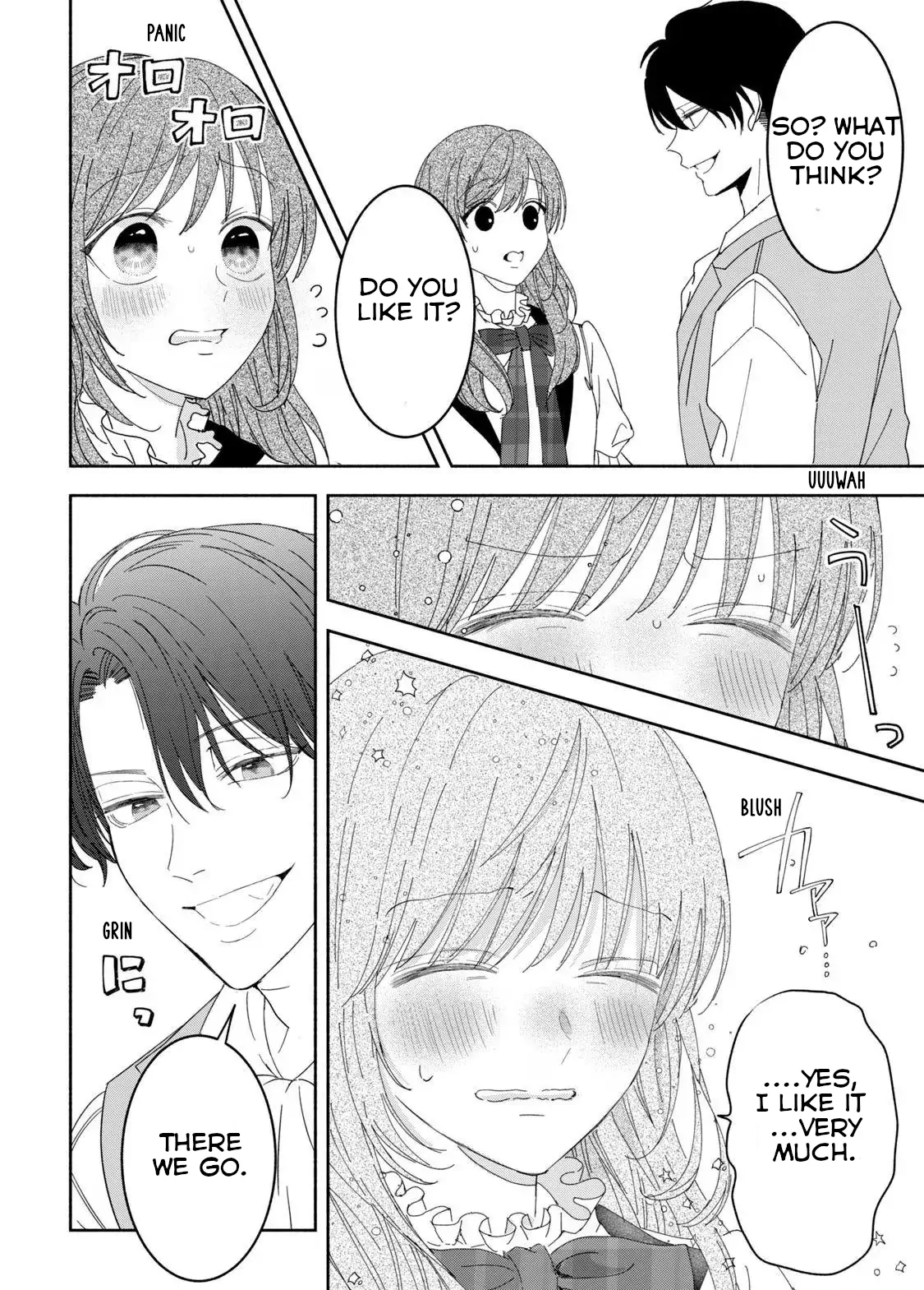 Moto Konyakusha kara Nigeru tame Kyūketsu Hakushaku ni Koibito no Furi wo Onegai Shitara, Naze ka Dekiai Mōdo ni Narimashita Chapter 3 - page 34