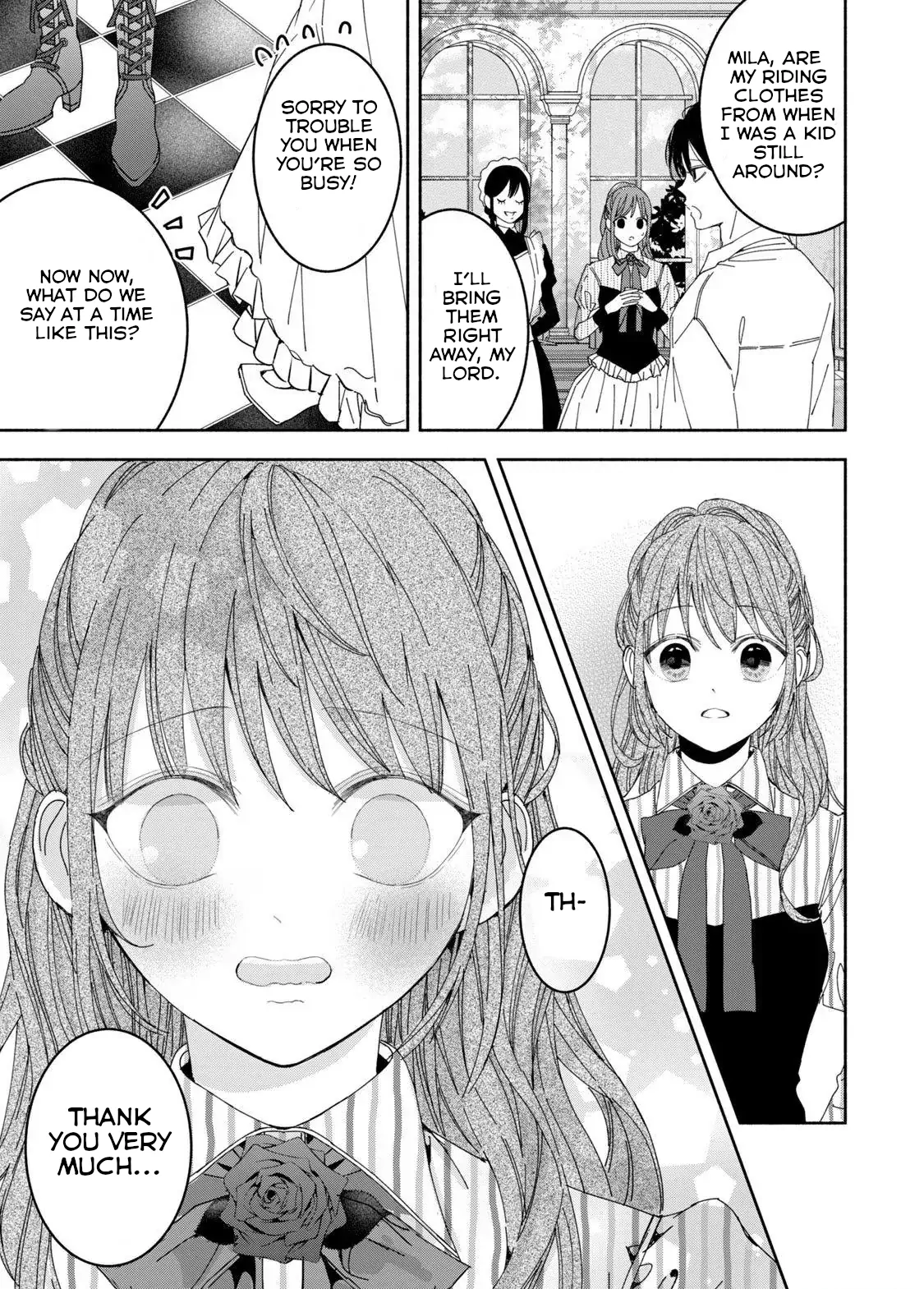 Moto Konyakusha kara Nigeru tame Kyūketsu Hakushaku ni Koibito no Furi wo Onegai Shitara, Naze ka Dekiai Mōdo ni Narimashita Chapter 3 - page 7