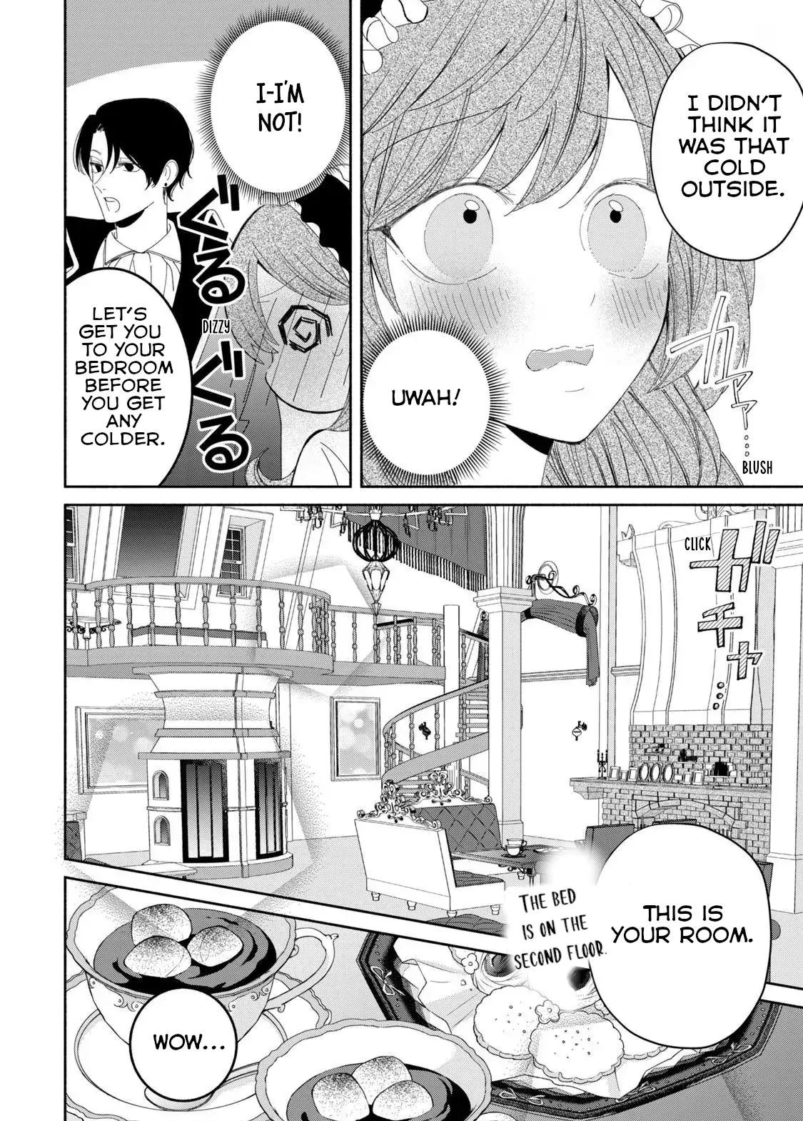 Moto Konyakusha kara Nigeru tame Kyūketsu Hakushaku ni Koibito no Furi wo Onegai Shitara, Naze ka Dekiai Mōdo ni Narimashita Chapter 4 - page 4