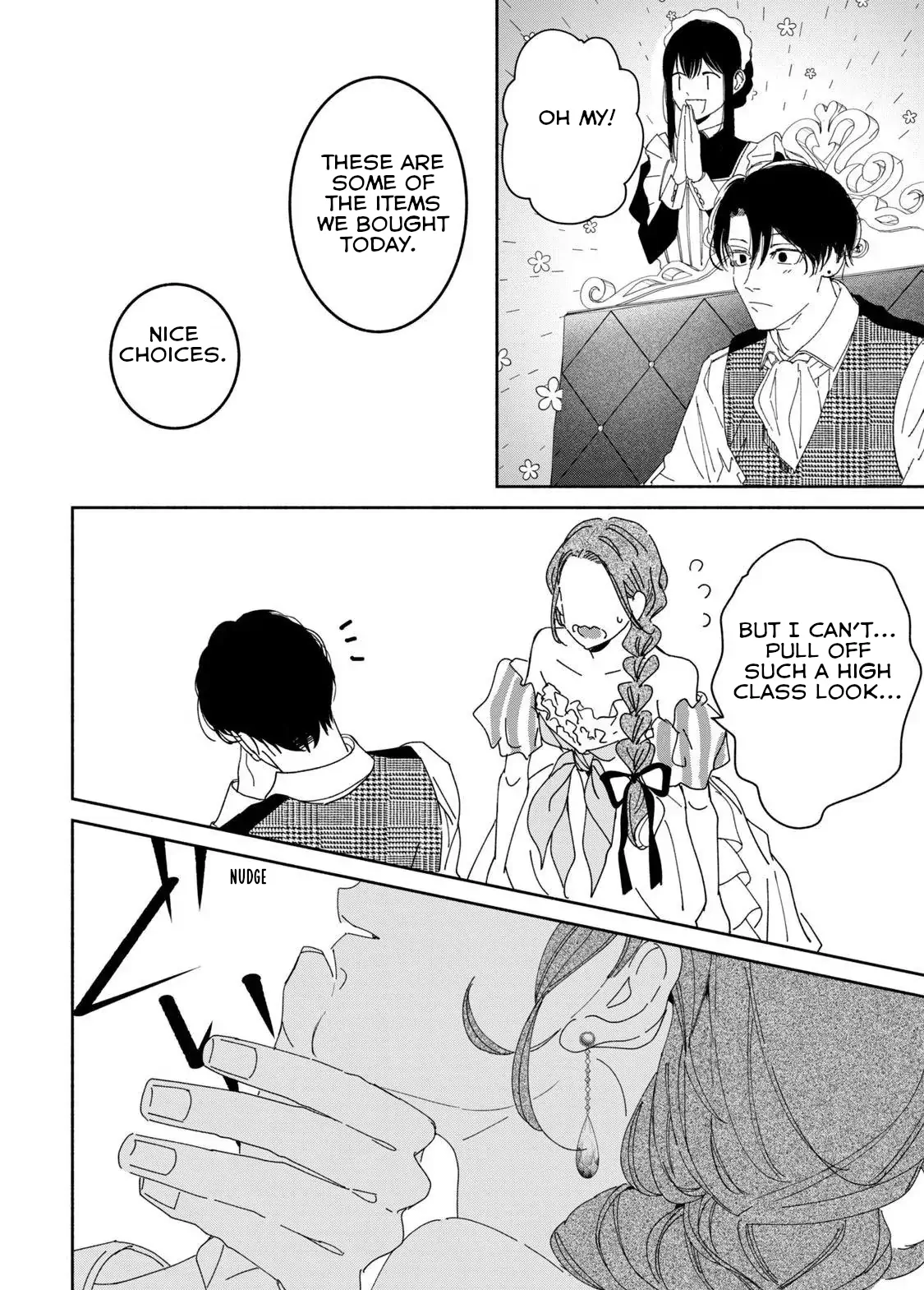 Moto Konyakusha kara Nigeru tame Kyūketsu Hakushaku ni Koibito no Furi wo Onegai Shitara, Naze ka Dekiai Mōdo ni Narimashita Chapter 4 - page 36