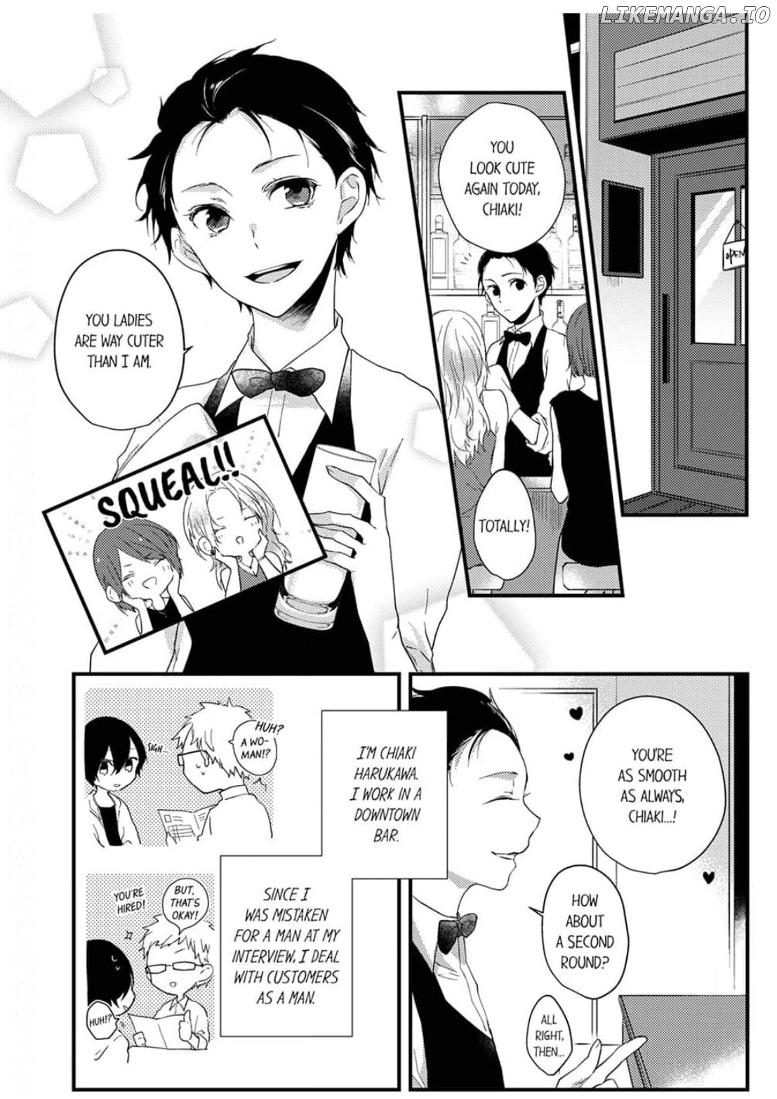 Take it All Off in Front of Me On the Desk on the First Day on the Job Chapter 1 - page 2