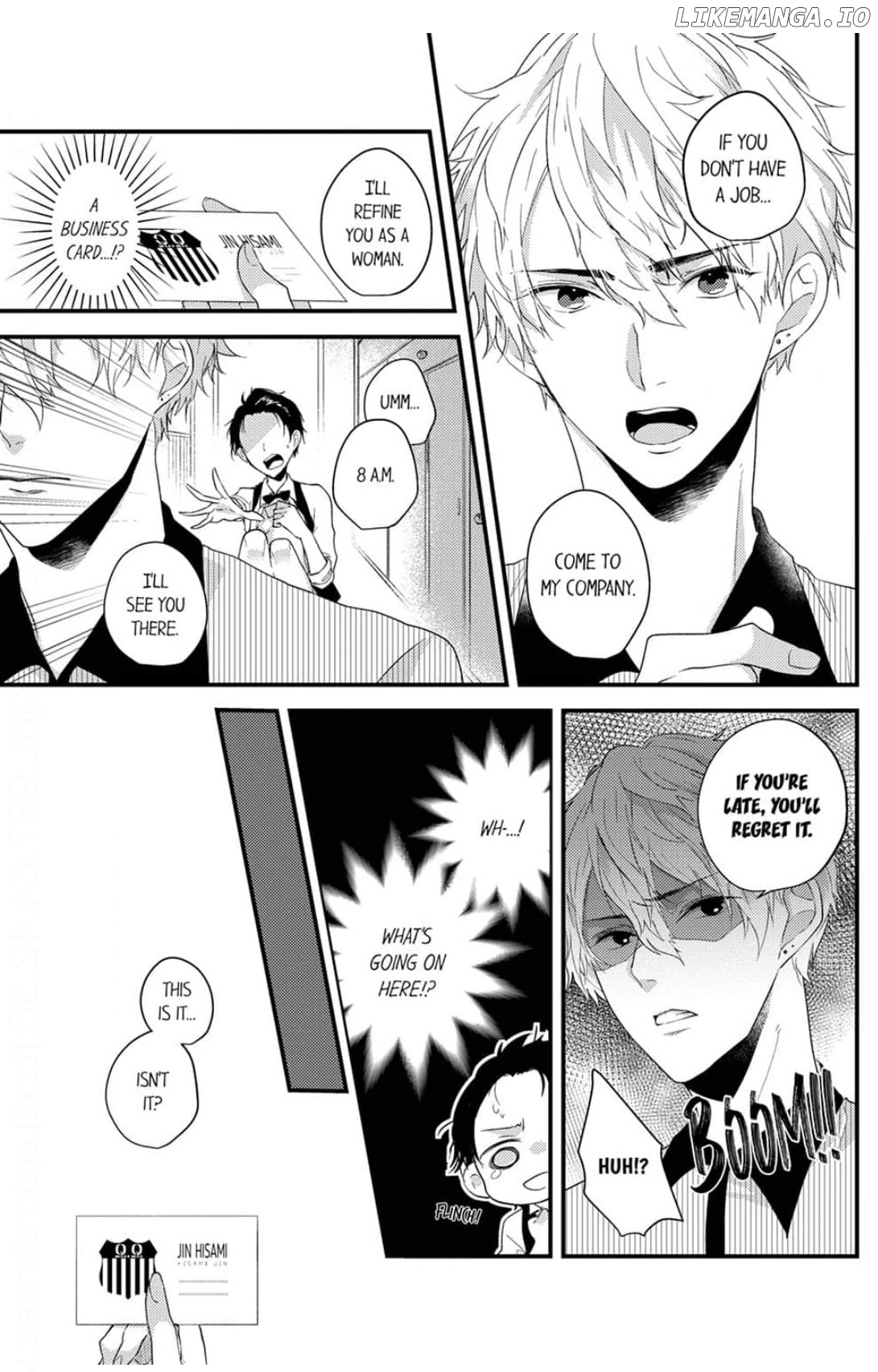 Take it All Off in Front of Me On the Desk on the First Day on the Job Chapter 1 - page 14