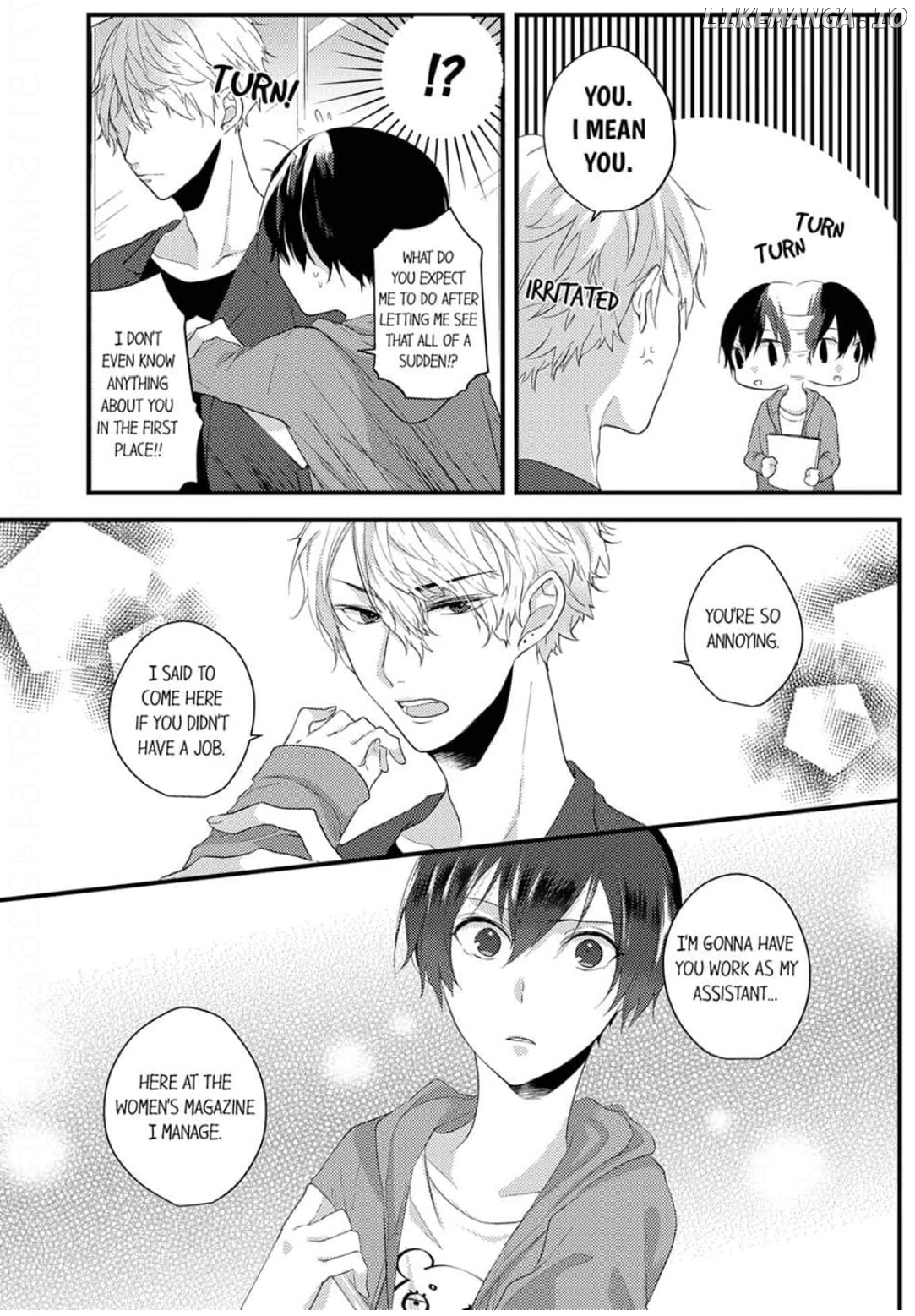 Take it All Off in Front of Me On the Desk on the First Day on the Job Chapter 1 - page 18