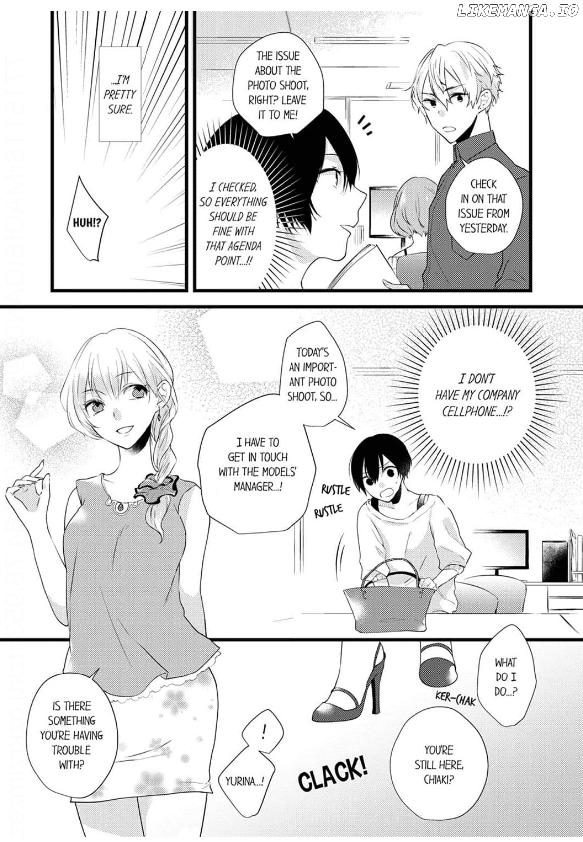 Take it All Off in Front of Me On the Desk on the First Day on the Job Chapter 2 - page 12