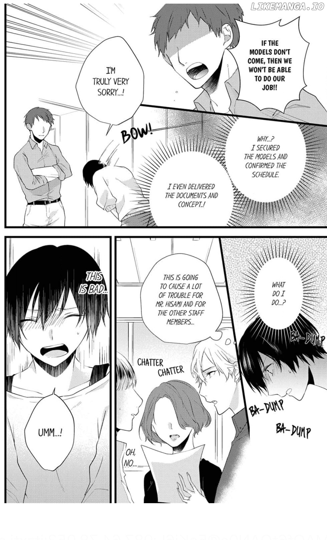 Take it All Off in Front of Me On the Desk on the First Day on the Job Chapter 2 - page 14