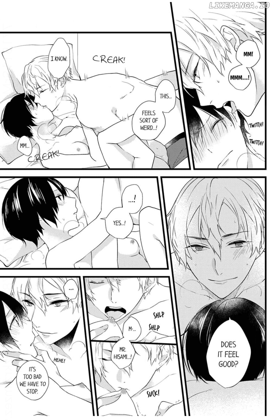 Take it All Off in Front of Me On the Desk on the First Day on the Job Chapter 2 - page 22