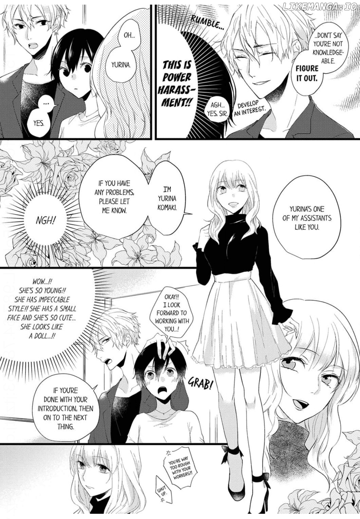 Take it All Off in Front of Me On the Desk on the First Day on the Job Chapter 2 - page 7