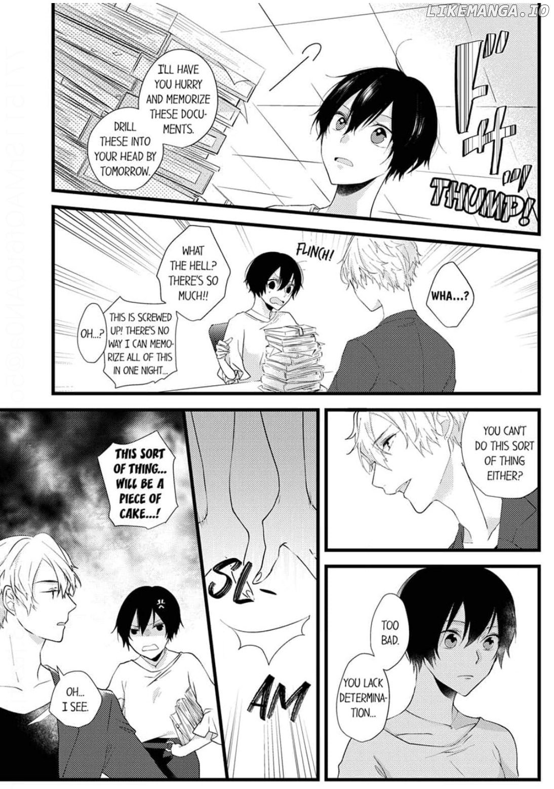 Take it All Off in Front of Me On the Desk on the First Day on the Job Chapter 2 - page 8
