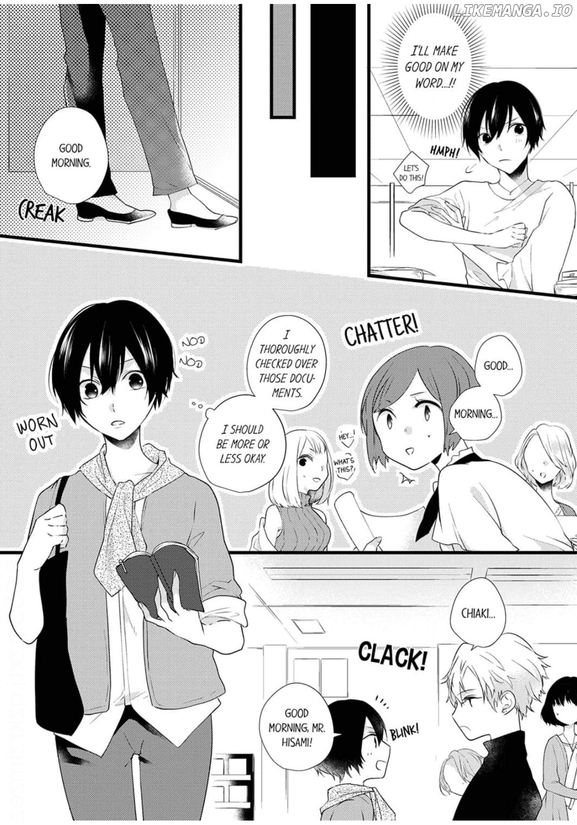 Take it All Off in Front of Me On the Desk on the First Day on the Job Chapter 2 - page 9