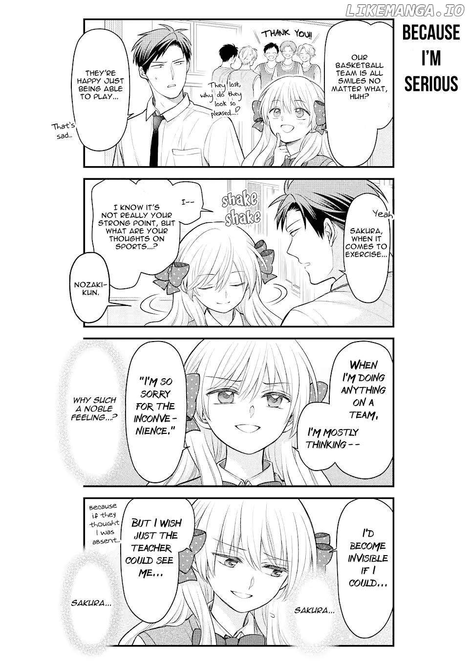 Gekkan Shojo Nozaki-kun Chapter 135 - page 4
