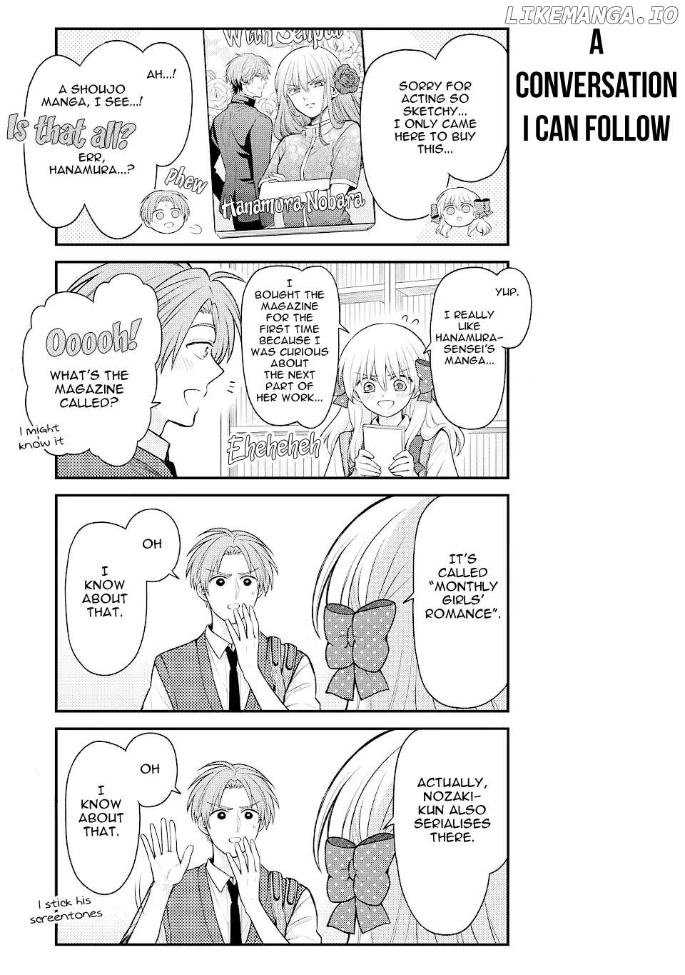 Gekkan Shojo Nozaki-kun Chapter 145 - page 3
