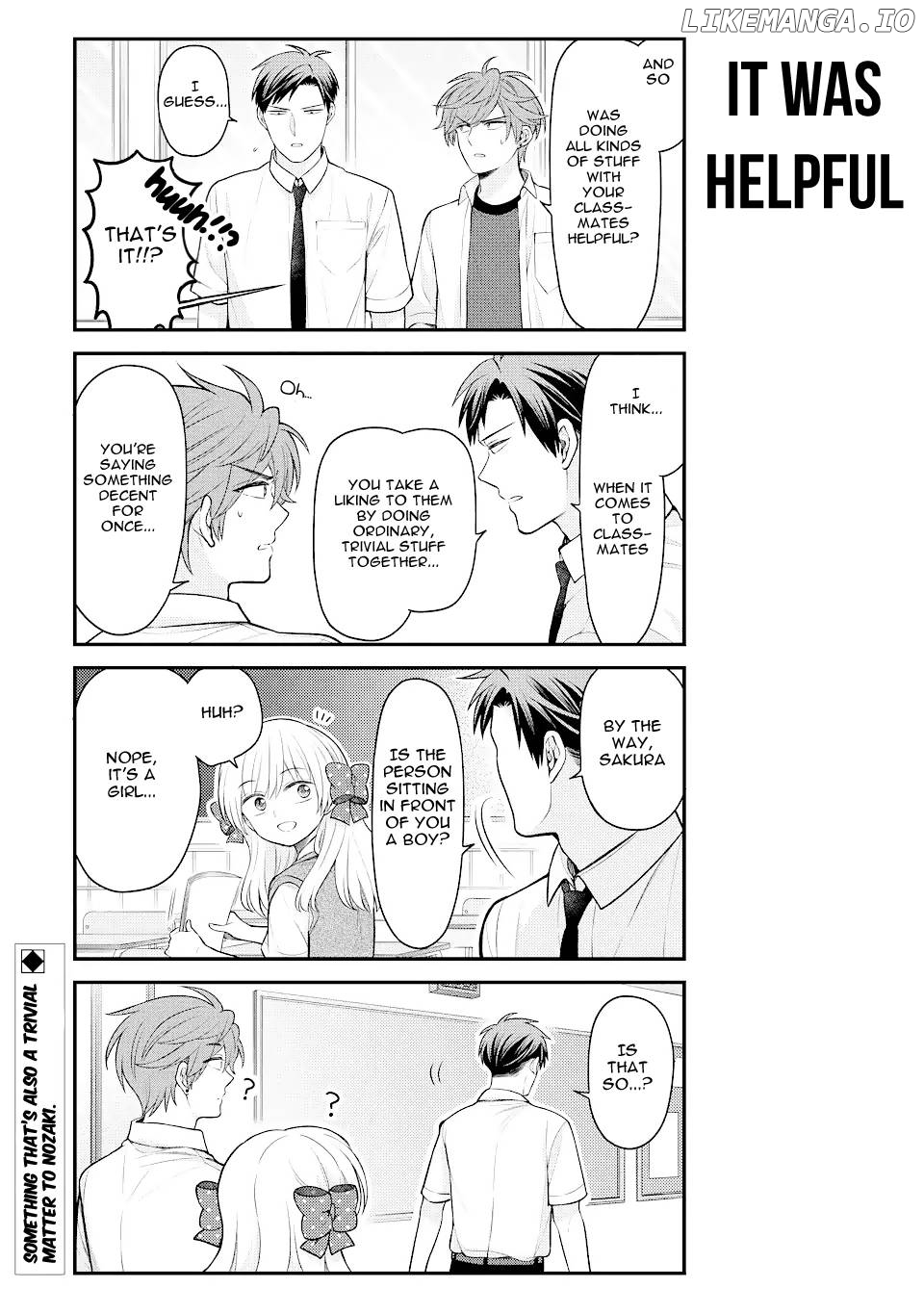 Gekkan Shojo Nozaki-kun Chapter 132 - page 13