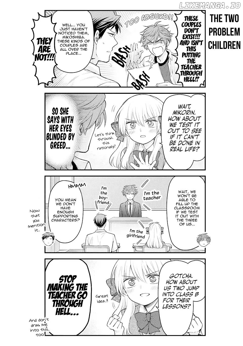 Gekkan Shojo Nozaki-kun Chapter 132 - page 4