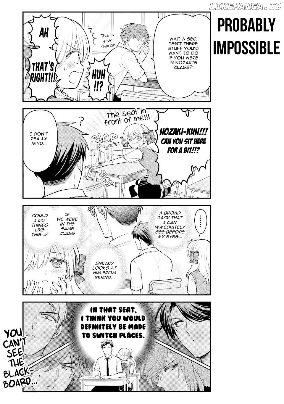 Gekkan Shojo Nozaki-kun Chapter 132 - page 9