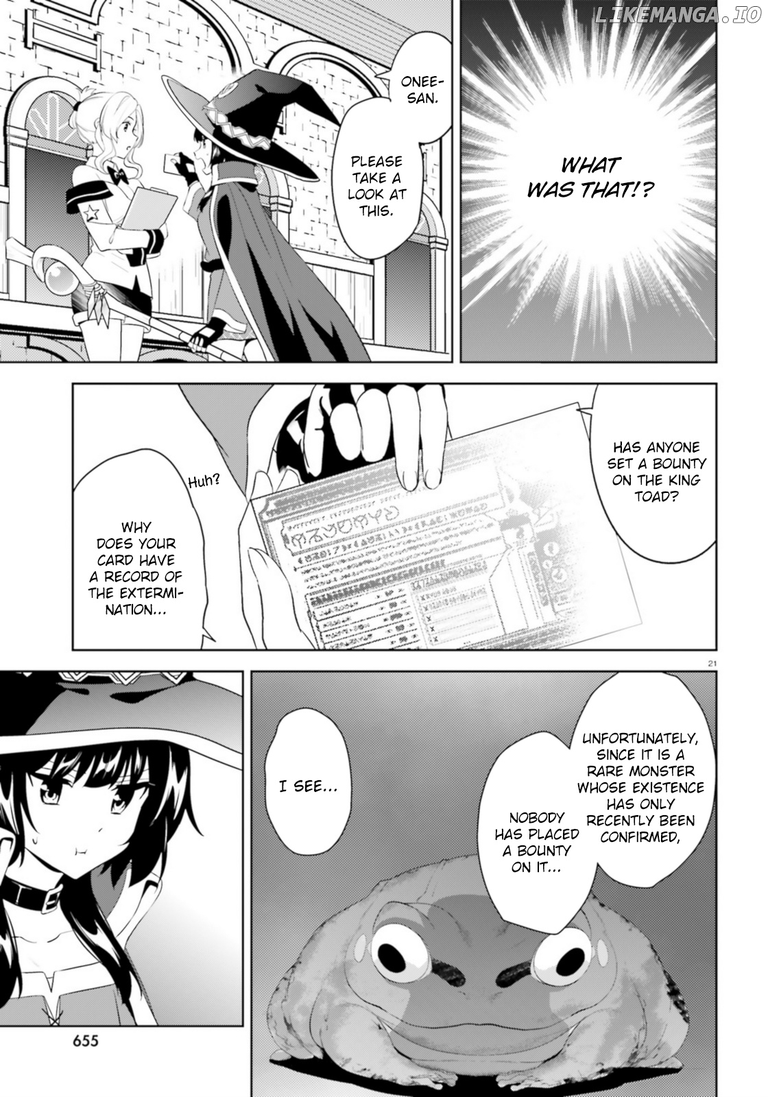 Zoku Kono Subarashii Sekai ni Bakuen wo! chapter 20 - page 21