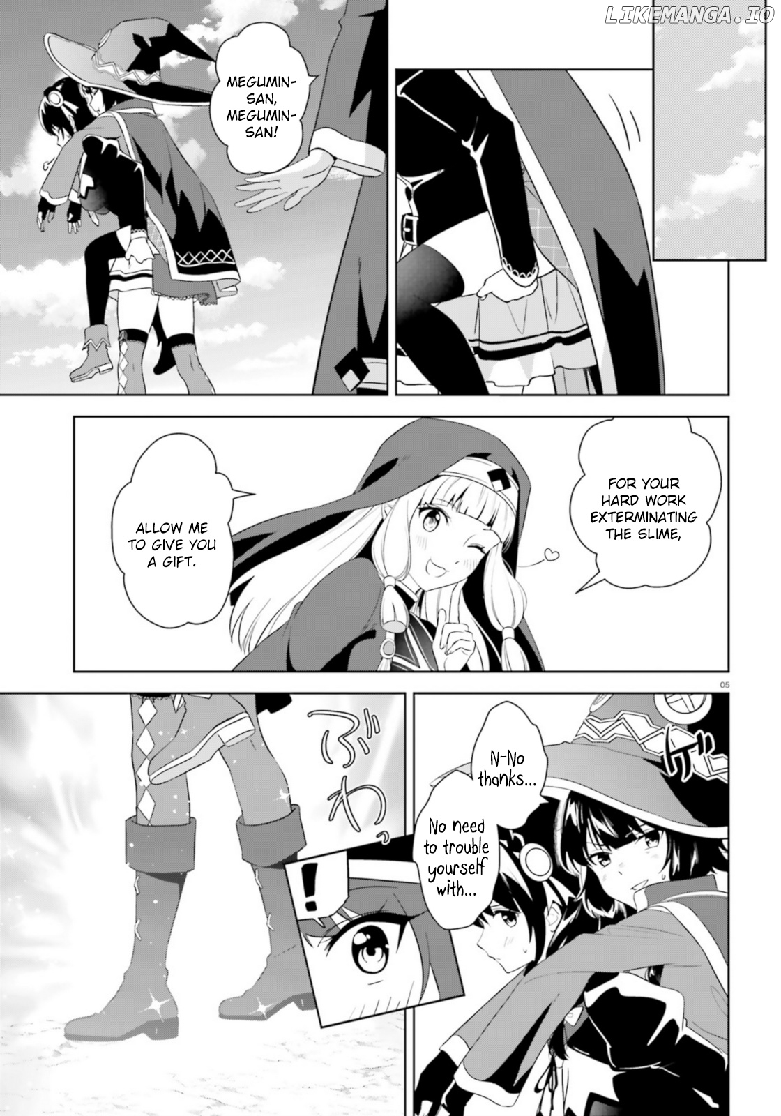 Zoku Kono Subarashii Sekai ni Bakuen wo! chapter 20 - page 5