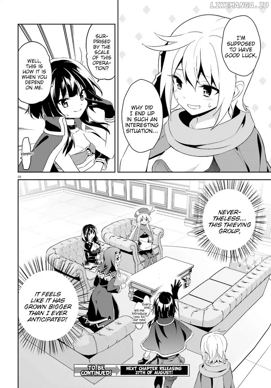 Zoku Kono Subarashii Sekai ni Bakuen wo! chapter 6 - page 28