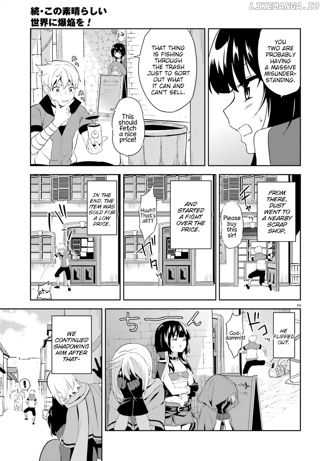 Zoku Kono Subarashii Sekai ni Bakuen wo! chapter 6 - page 9