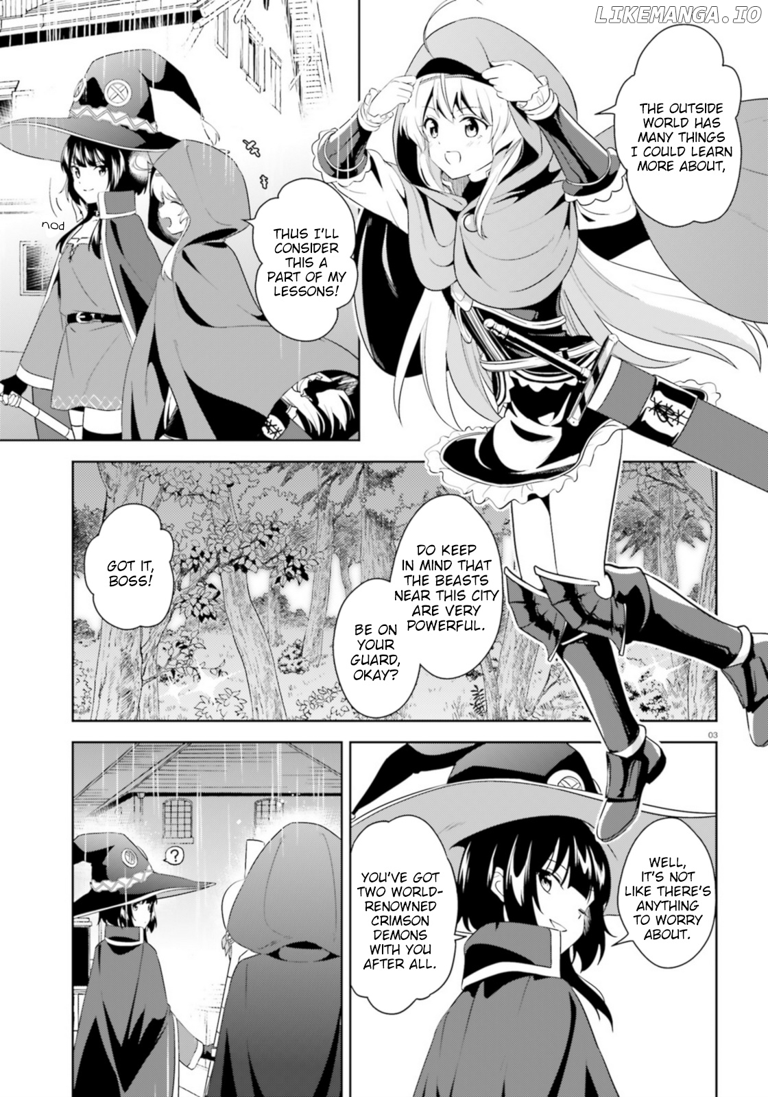 Zoku Kono Subarashii Sekai ni Bakuen wo! chapter 14 - page 3