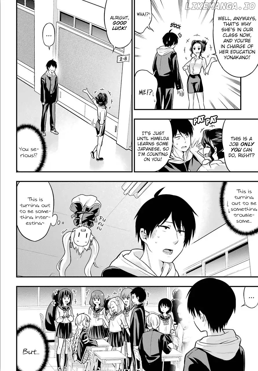 Yonakano Reijini Haremu Wo chapter 12 - page 16