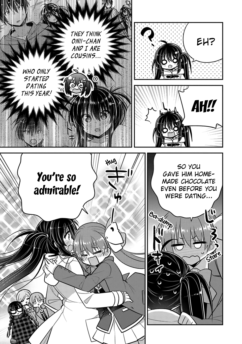 Siscon Ani to Brocon Imouto ga Shoujiki ni Nattara chapter 39 - page 3
