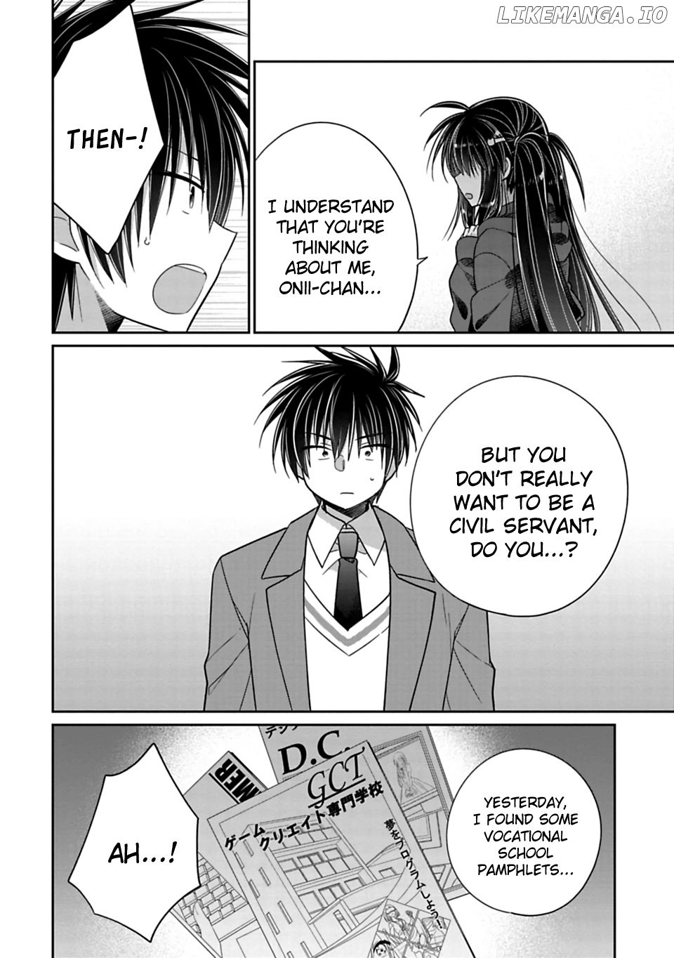Siscon Ani to Brocon Imouto ga Shoujiki ni Nattara chapter 38 - page 2