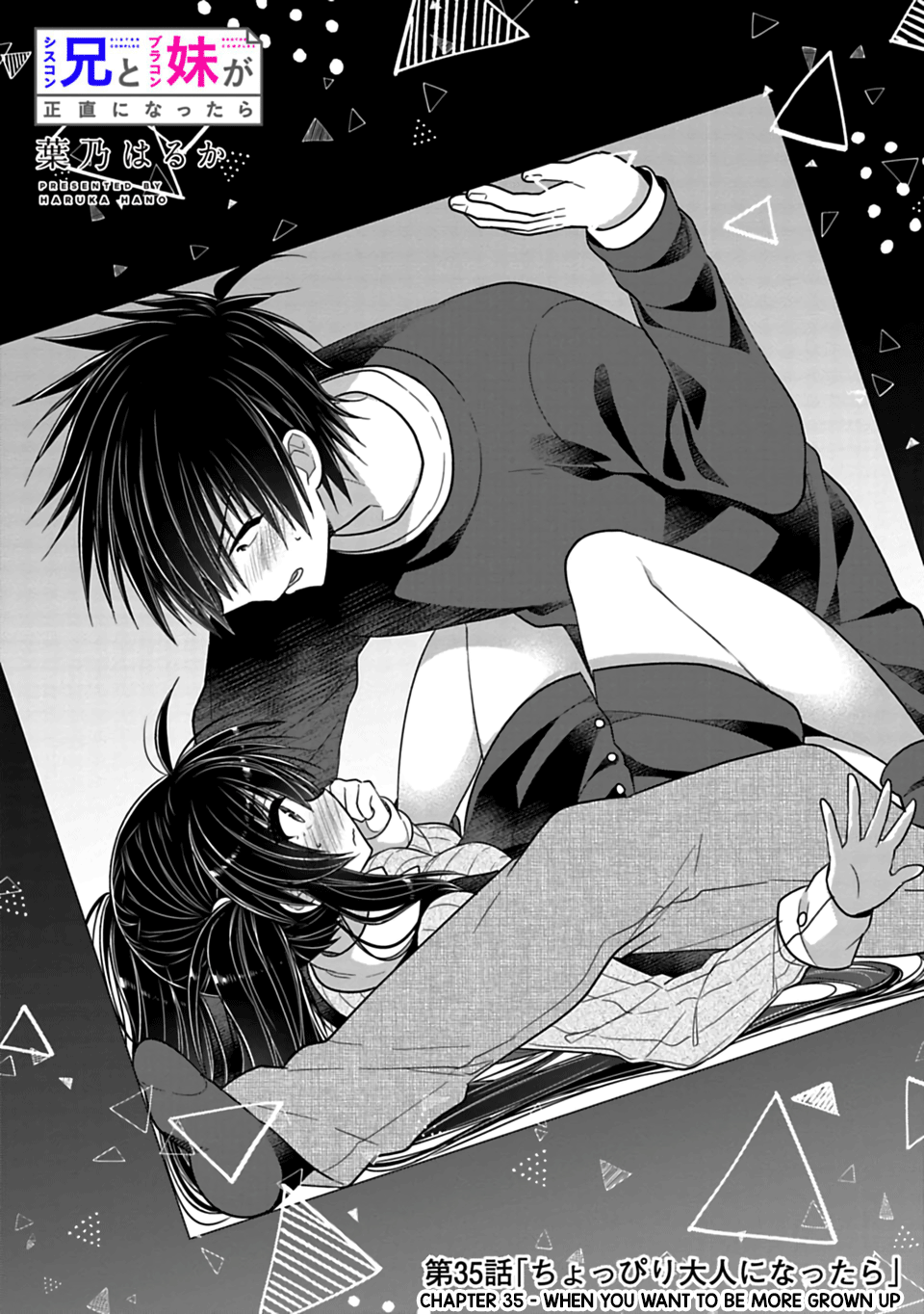 Siscon Ani to Brocon Imouto ga Shoujiki ni Nattara chapter 35 - page 2