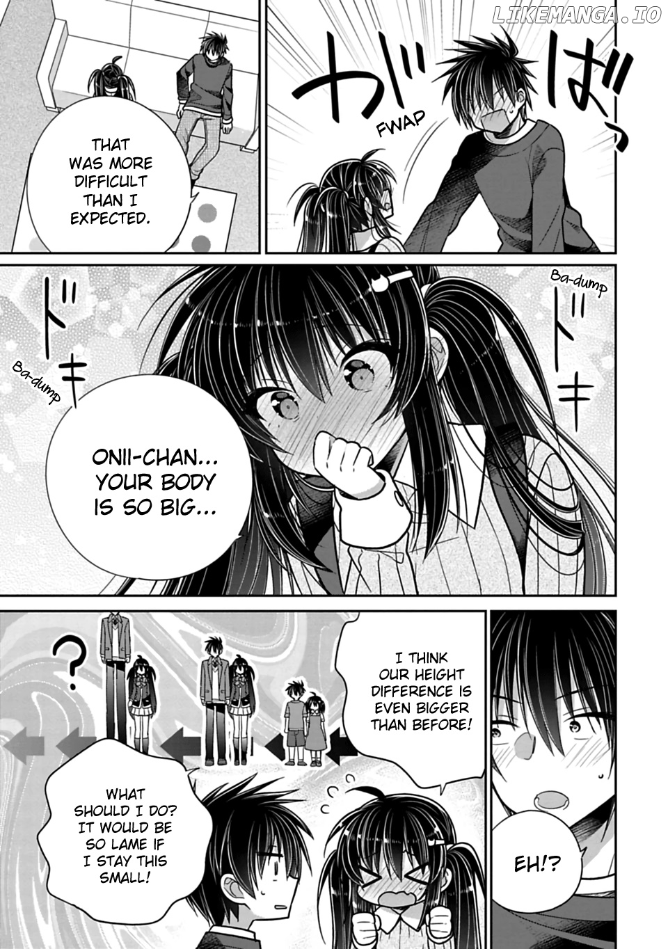 Siscon Ani to Brocon Imouto ga Shoujiki ni Nattara chapter 35 - page 7