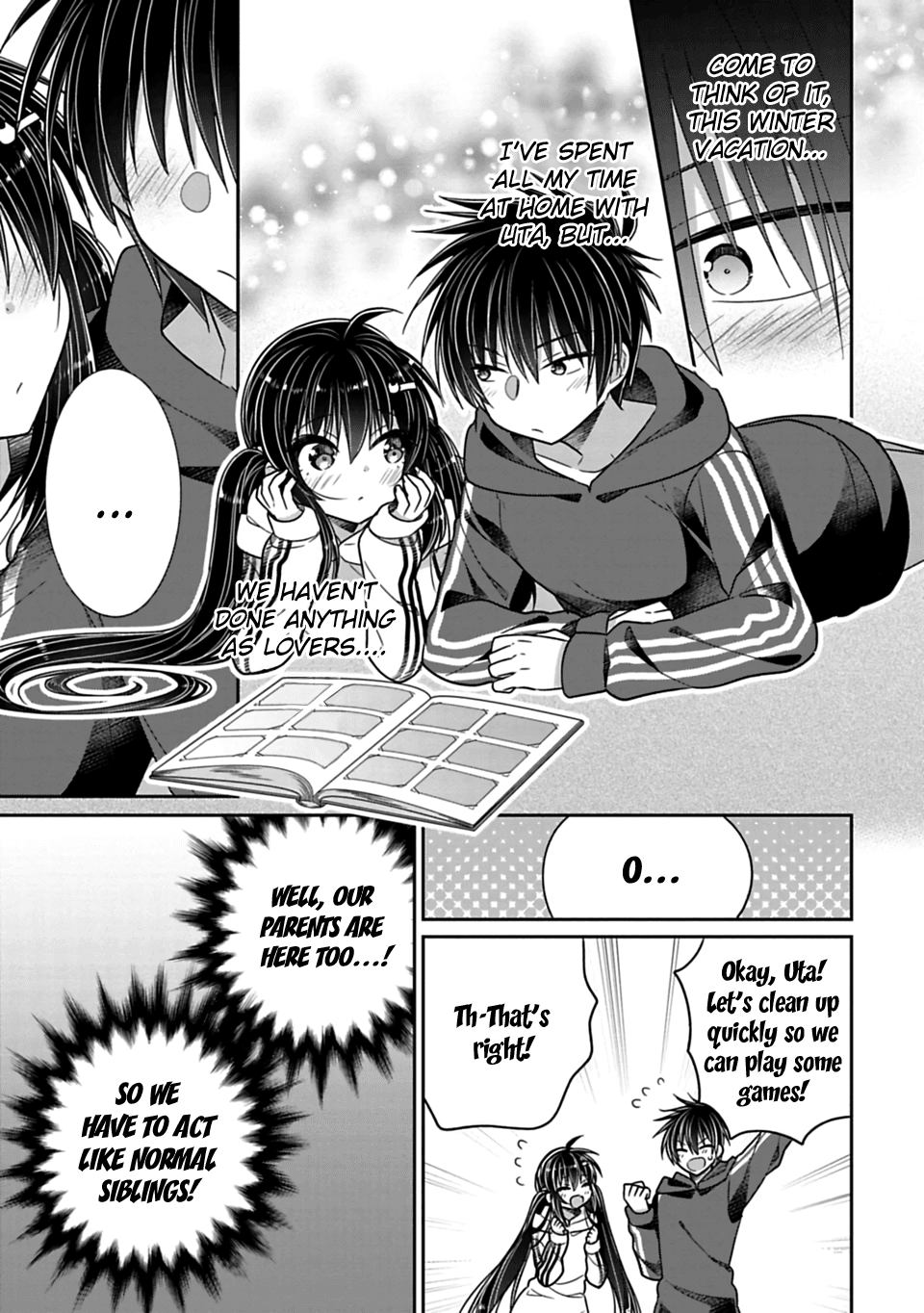 Siscon Ani to Brocon Imouto ga Shoujiki ni Nattara chapter 32 - page 5