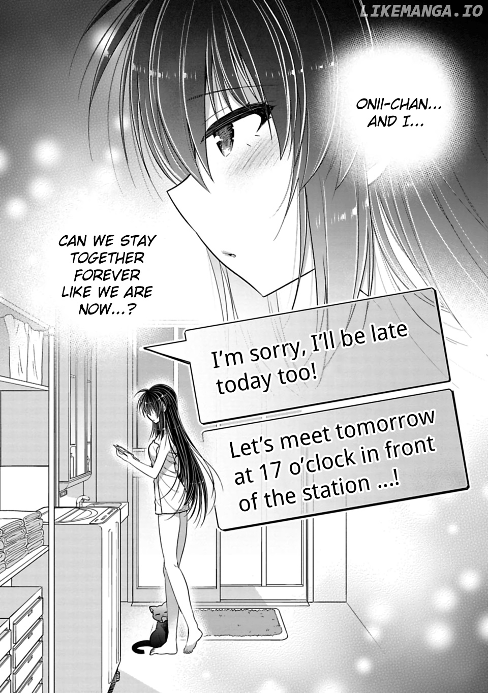 Siscon Ani to Brocon Imouto ga Shoujiki ni Nattara chapter 30 - page 6