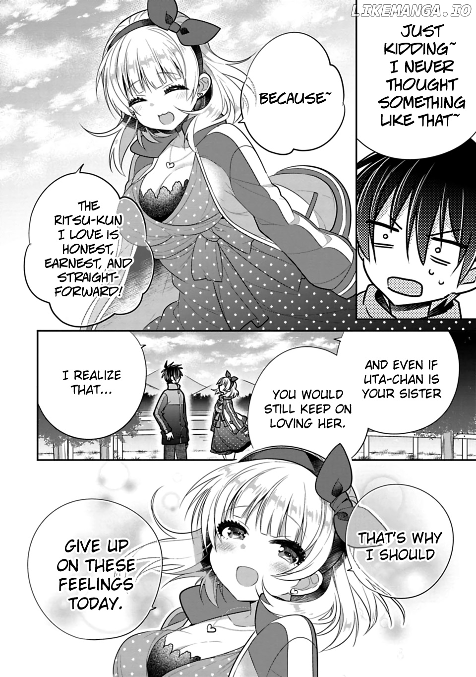 Siscon Ani to Brocon Imouto ga Shoujiki ni Nattara chapter 43.5 - page 2