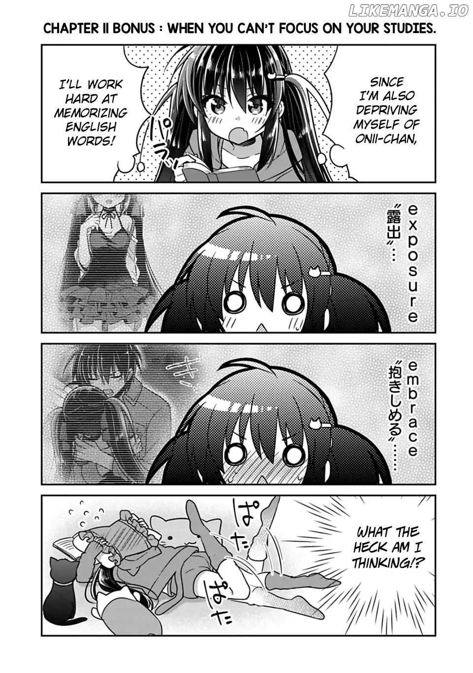 Siscon Ani to Brocon Imouto ga Shoujiki ni Nattara chapter 11.2 - page 1