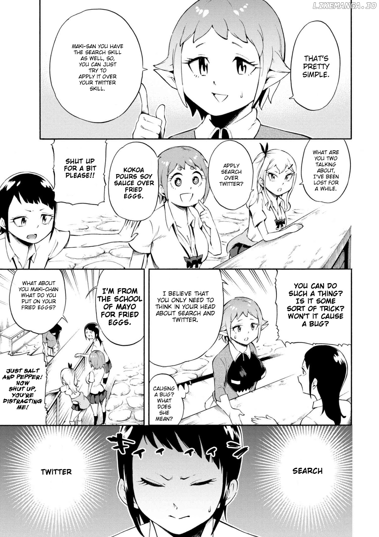 Gal Tensei - Isekai Seikatsu Maji Darui chapter 7 - page 7