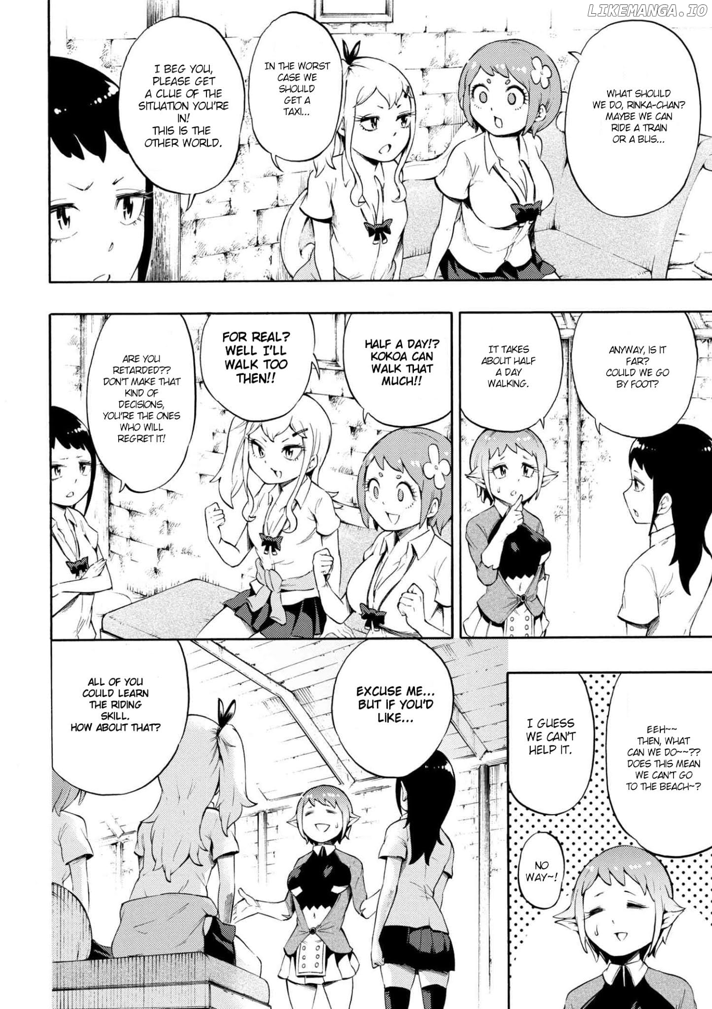 Gal Tensei - Isekai Seikatsu Maji Darui chapter 10 - page 4
