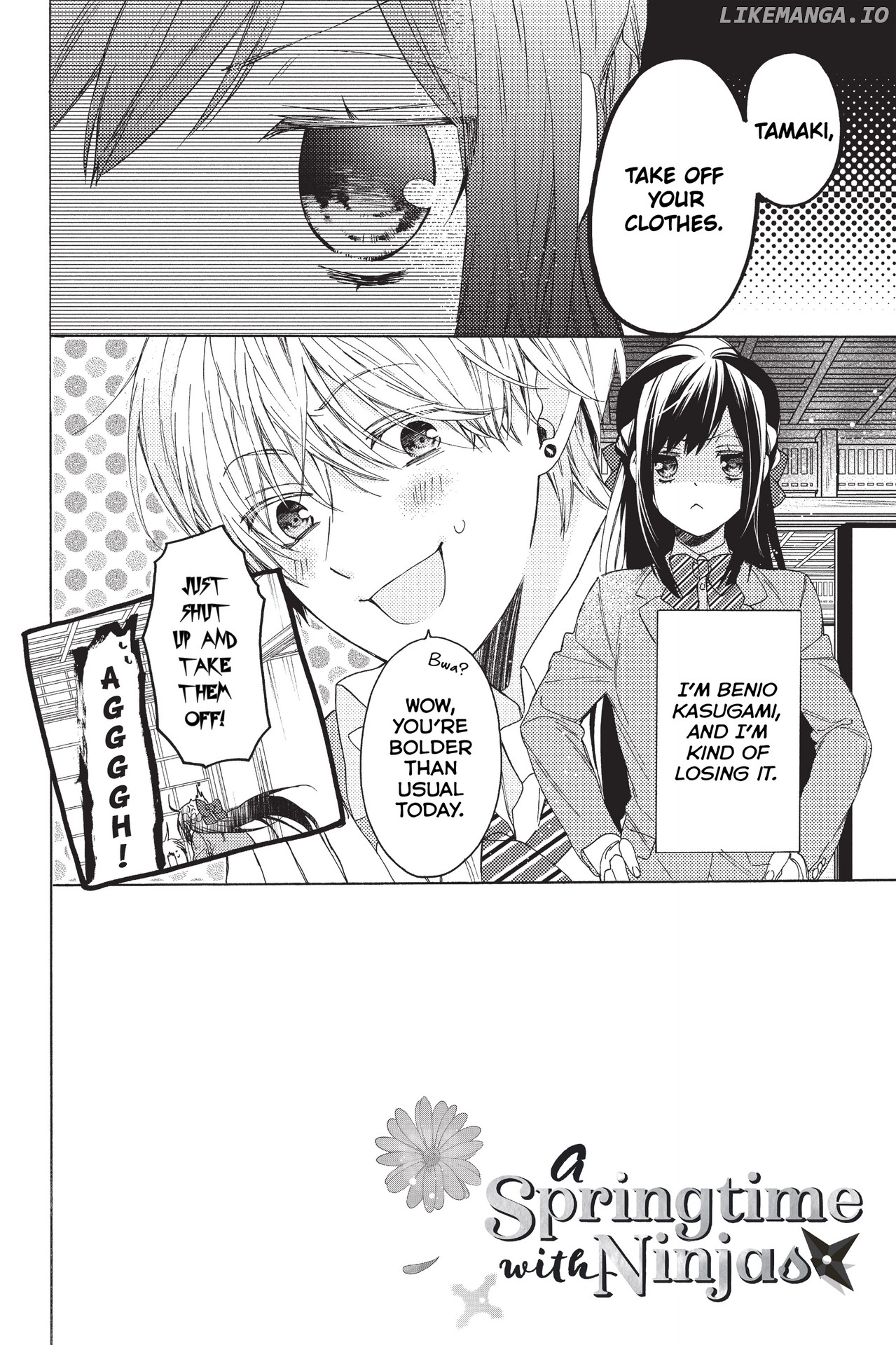 Hana To Shinobi chapter 13 - page 2