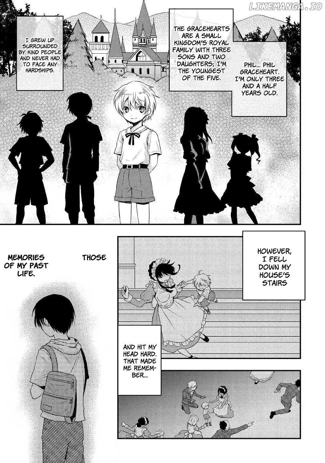 Tensei Ouji Wa Daraketai chapter 1 - page 7