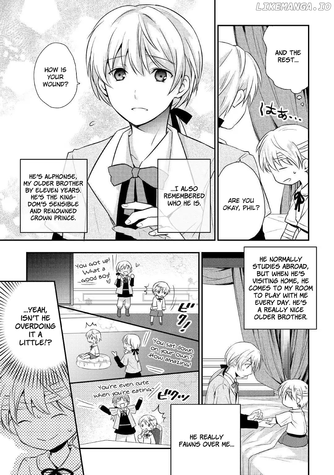 Tensei Ouji Wa Daraketai chapter 1 - page 9