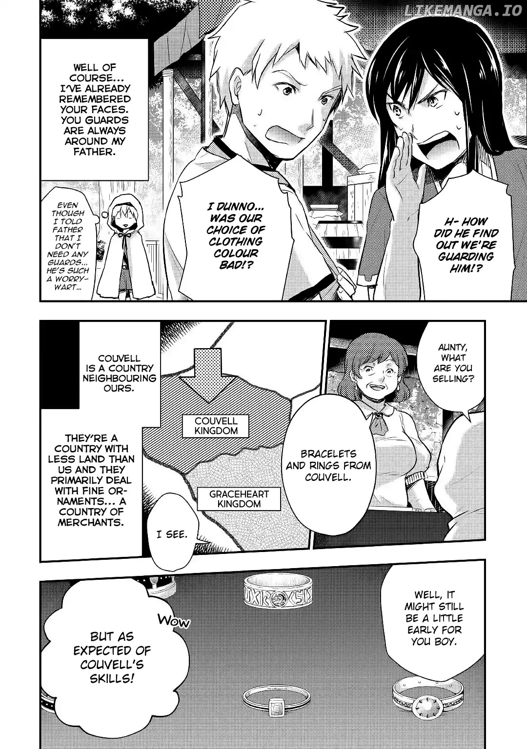 Tensei Ouji Wa Daraketai chapter 8 - page 9