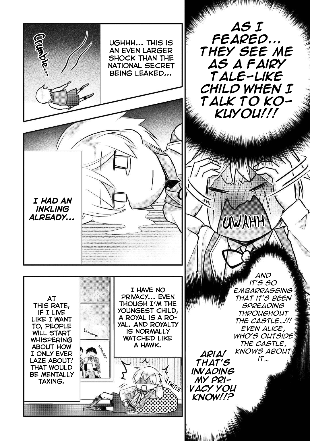 Tensei Ouji Wa Daraketai chapter 10 - page 9