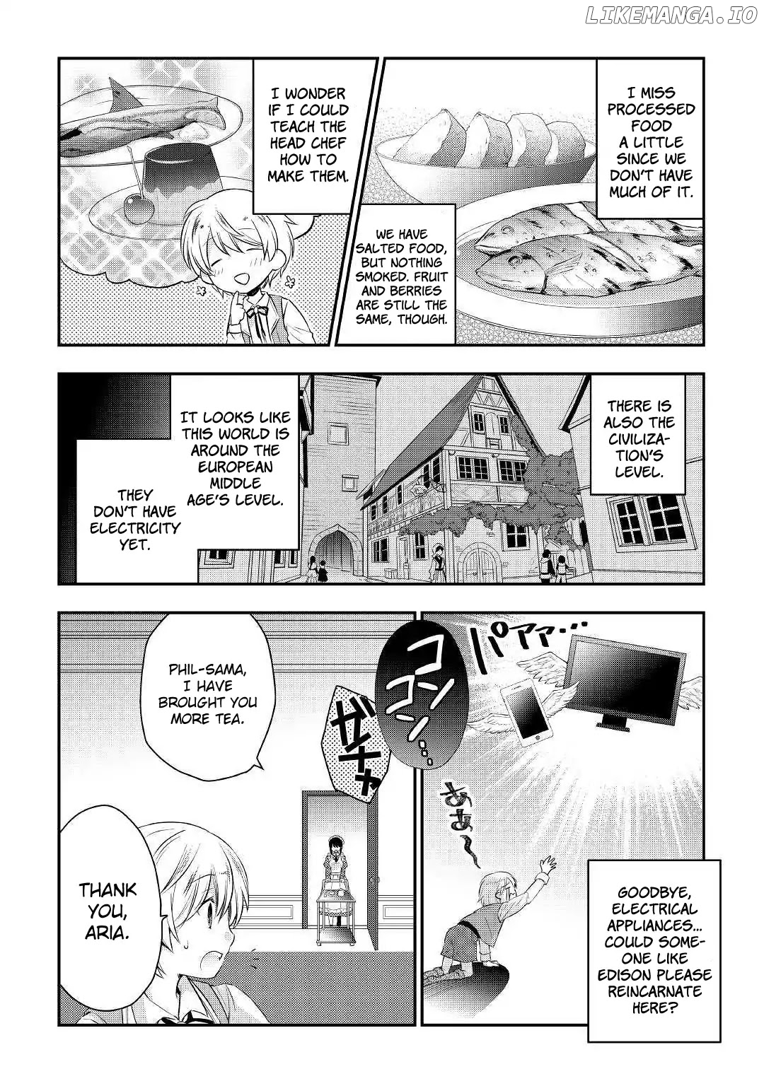 Tensei Ouji Wa Daraketai chapter 2 - page 4