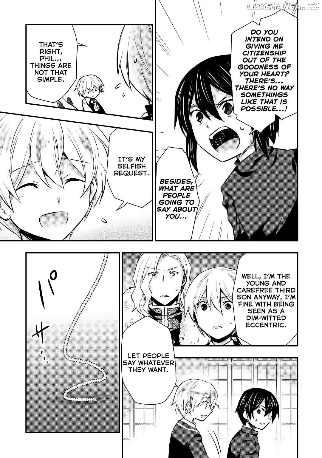 Tensei Ouji Wa Daraketai chapter 18 - page 4
