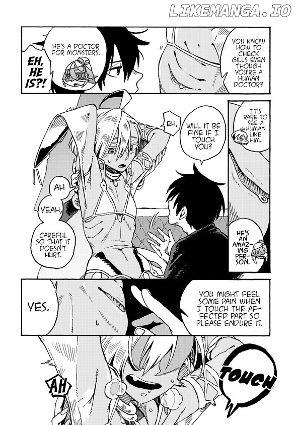 Monster Musume no Oisha-san chapter 2.2 - page 14