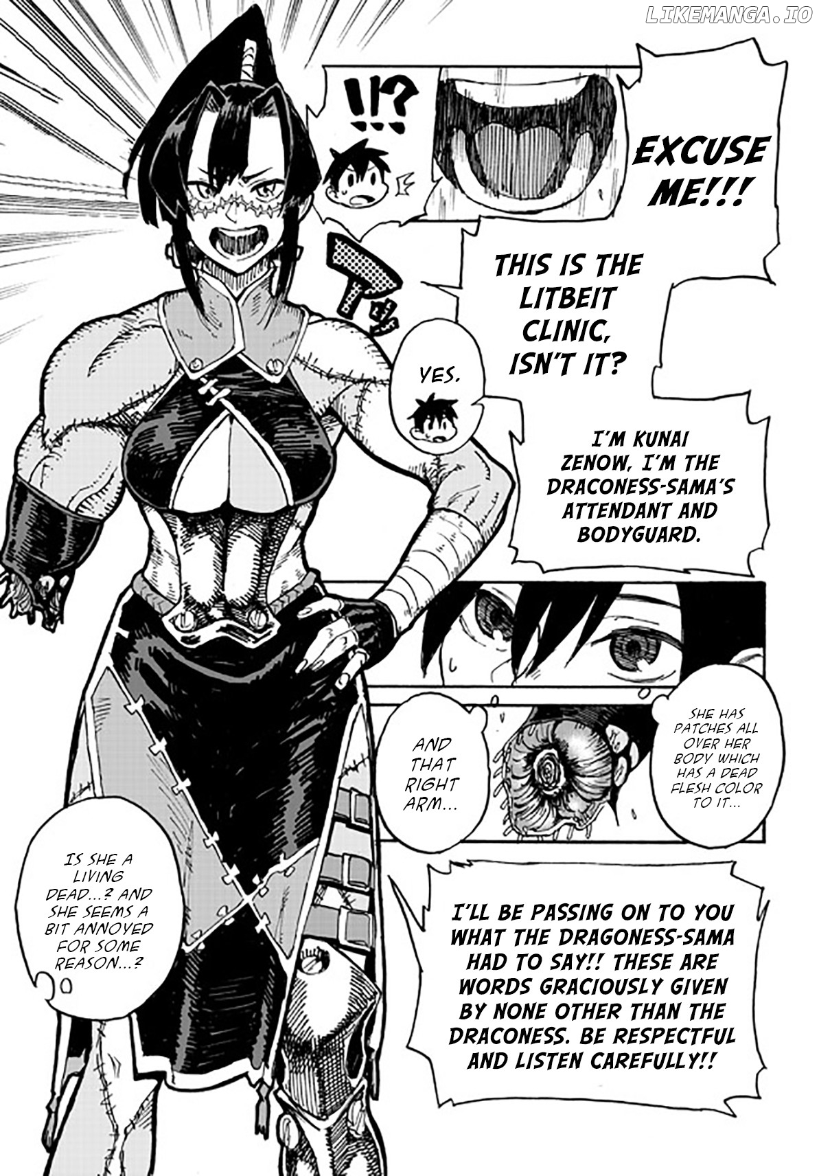 Monster Musume no Oisha-san chapter 3.1 - page 10