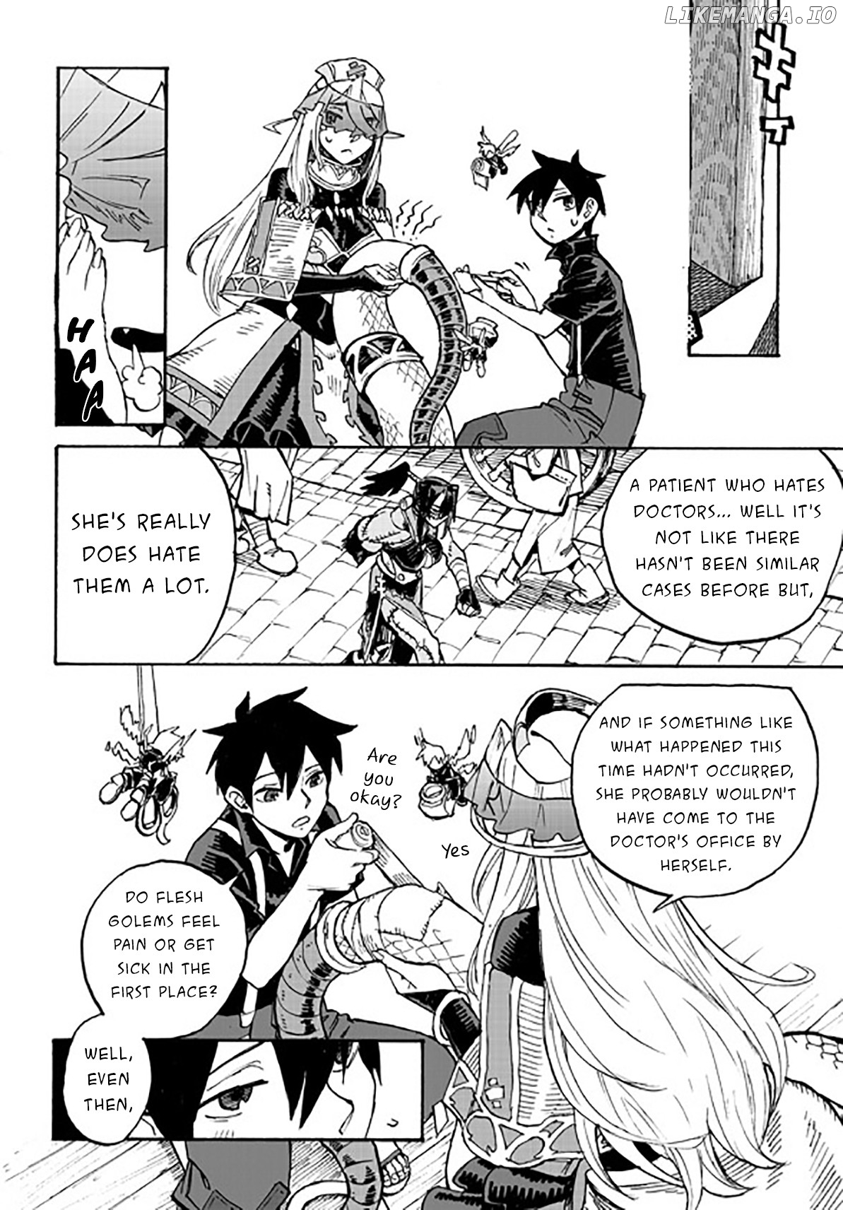 Monster Musume no Oisha-san chapter 3.1 - page 21