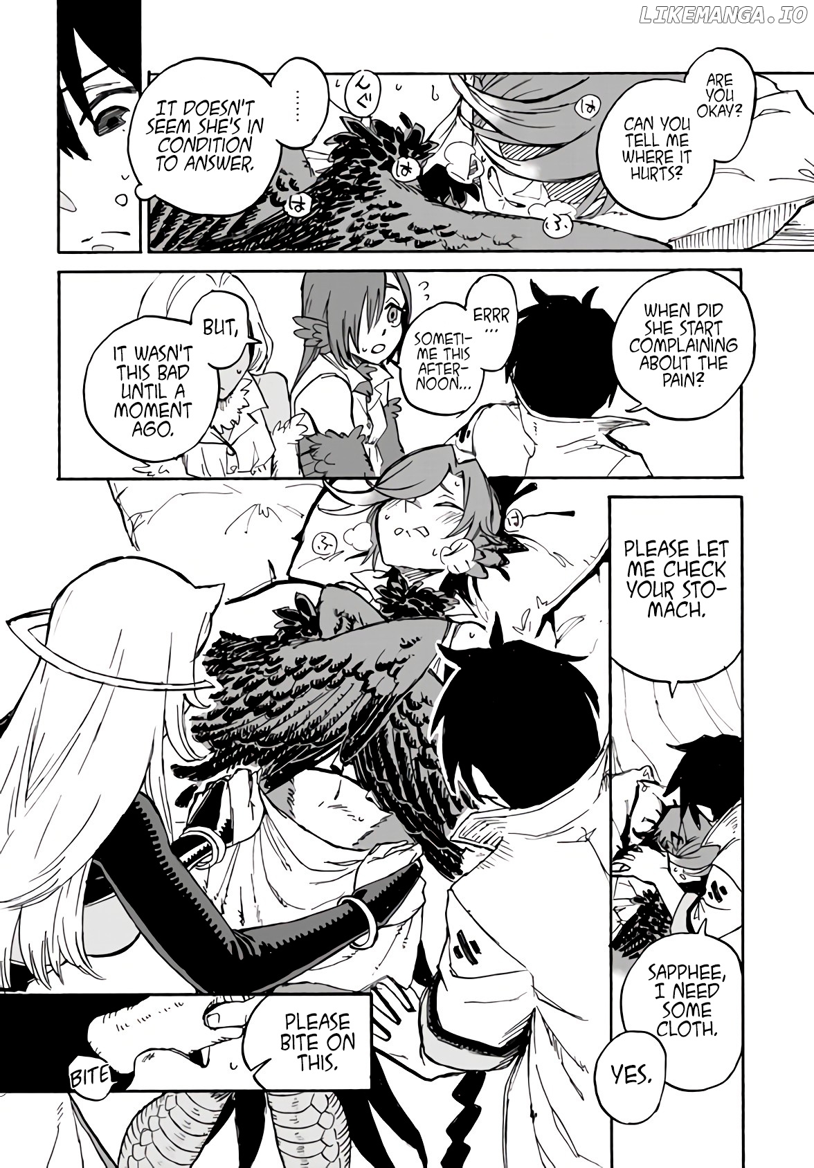 Monster Musume no Oisha-san chapter 4.3 - page 22